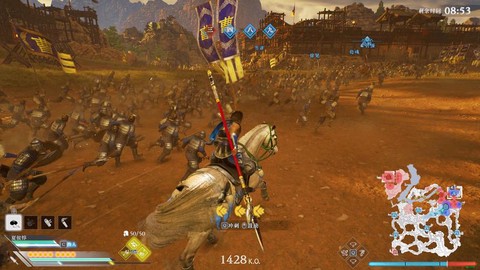 真三国无双5马怎么跳