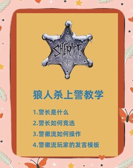 狼人杀警上警下什么意思[图1]
