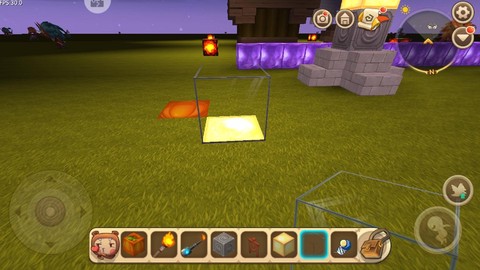 迷你世界路灯怎么亮